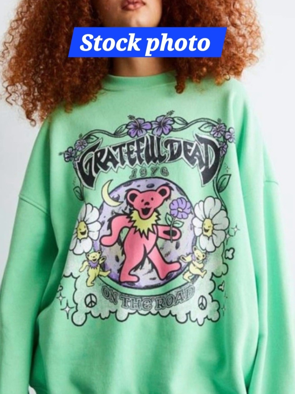 H&M X Grateful Dead Graphic Crewneck.